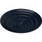 Ekena Millwork Carton Ceiling Medallion (For Canopies up to 3 3/4"), 17 3/4"OD x 1 3/8"P, Midnight Dream CM18CAMDF - alternate 2